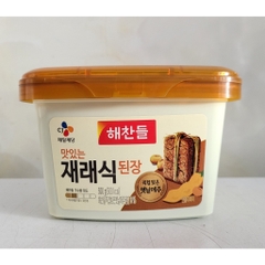 Tương đậu lên men Hàn Quốc Haechandle vị truyền thống 500g | 재래식된장 500g