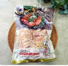 Thịt vịt xông khói훈제오리고기