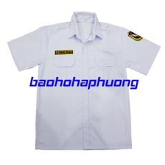 Áo bảo vệ tay ngắn màu trắng