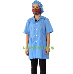 Áo Blouse Nữ Non Mỹ Màu Xanh