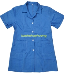 Áo Blouse Nữ Non Trung Quốc Màu Xanh