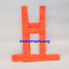 Áo dây phản quang màu đỏ