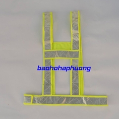 Áo Dây Phản Quang Màu Trắng