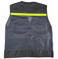 Áo Gile Túi Hộp Vải Gió Màu Chì