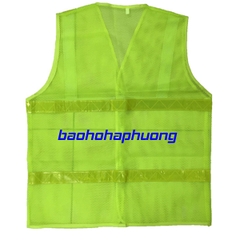 Áo Lưới Phản Quang Nhám Dính