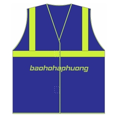 Áo Lưới Phản Quang Nhám Dính