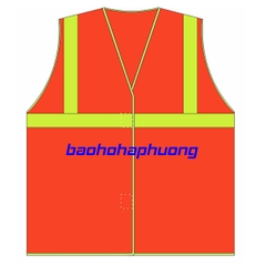 Áo Lưới Phản Quang Nhám Dính
