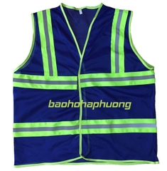 Áo Phản Quang 3M Màu Xanh