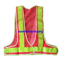 Áo Phản Quang Chữ A Màu Cam