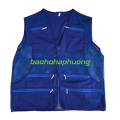 Áo Phản Quang Kỹ Sư Màu Xanh