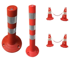 Cọc tiêu phân làn giao thông phản quang
