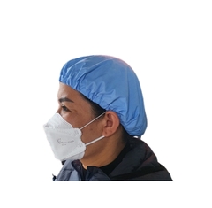 Mũ Bao Tóc Nữ Vải Non Mỹ Màu Xanh