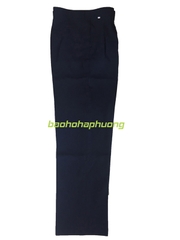 Quần bảo vệ vải casimer màu tím than