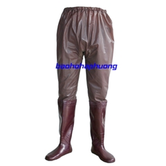 Quần Liền Ủng Lội Nước Màu Nâu