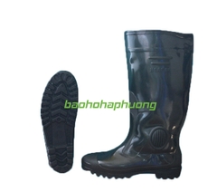 Ủng bảo hộ hoa san nam màu đen