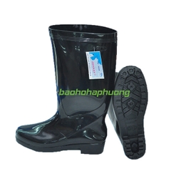 Ủng bảo hộ hoa san nữ màu đen