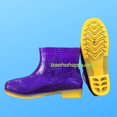 Ủng Bảo Hộ Lao Động Nữ Hoa San 015 Màu Tím