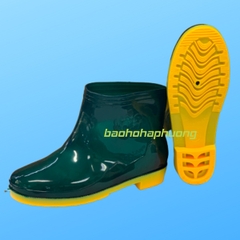 Ủng Bảo Hộ Lao Động Nữ Hoa San 015 Xanh Rêu
