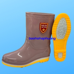 Ủng Bảo Hộ Thấp Cổ Nữ Hoa San 010 Màu Nâu