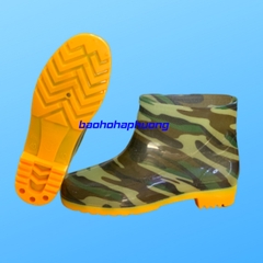 Ủng Cao Su Thấp Cổ Hoa San Nam 09 Rằn Ri