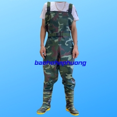 Ủng Yếm Lội Nước Màu Rằn Ri