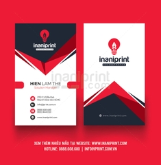 Mẫu name card kinh doanh đẹp KD01