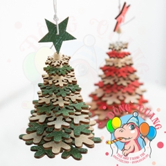 Cây thông gỗ treo (04 mẫu)