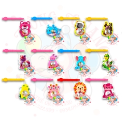 Đèn Trung thu nhựa 2 mảnh trái châu HT (12 mẫu)