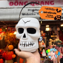Giỏ kẹo đầu lâu Halloween 1