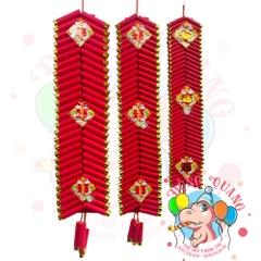 Tràng pháo đôi trang trí