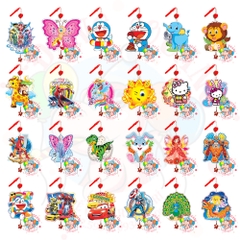 Đèn Trung thu nhựa 2 mảnh SS