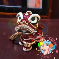 Móc treo Lân sứ may mắn