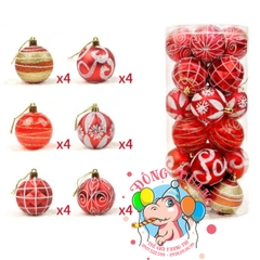 Set 24 châu hỗn hợp 6 kiểu