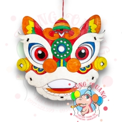 Đèn Trung thu gỗ đầu Lân