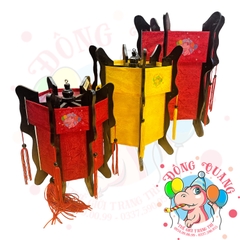 Lồng đèn Cung đình gỗ lục giác
