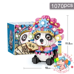 Mô hình Gấu trúc lắp ráp 1