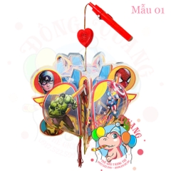 Đèn Trung thu nhựa 5D SS (12 mẫu)