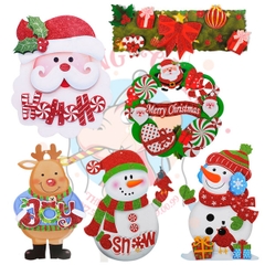 Hình xốp Giáng sinh (formex cứng, 02 mặt)