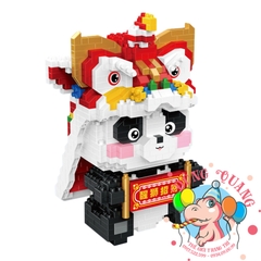 Mô hình Gấu trúc lắp ráp 2