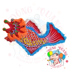 Đèn Trung thu Cá chép hoá rồng giấy kiếng (cỡ lớn)