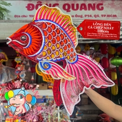Đèn Trung thu Cá chép nhảy giấy kiếng (cỡ lớn)