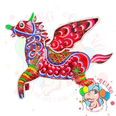 Đèn Trung thu Ngựa cánh giấy kiếng