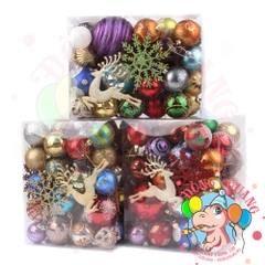 Set 60-70 phụ kiện giáng sinh kiểu 1