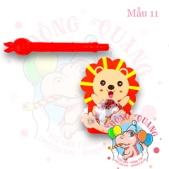 Đèn Trung thu nhựa 2 mảnh trái châu HT (12 mẫu)