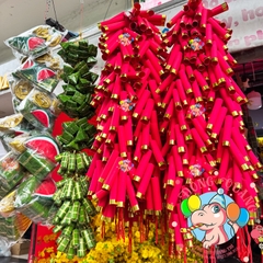 Tràng pháo rối trang trí