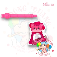 Đèn Trung thu nhựa 2 mảnh trái châu HT (12 mẫu)