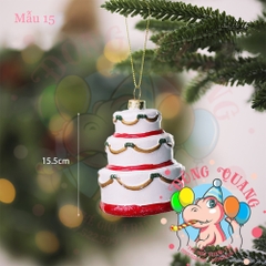 Phụ kiện treo cây thông cao cấp (18 mẫu)