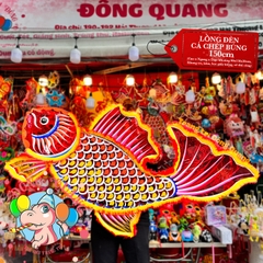 Đèn Trung thu Cá chép búng (cỡ lớn)