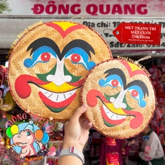 Mẹt tre dán decal trang trí