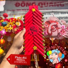 Tràng pháo đôi trang trí